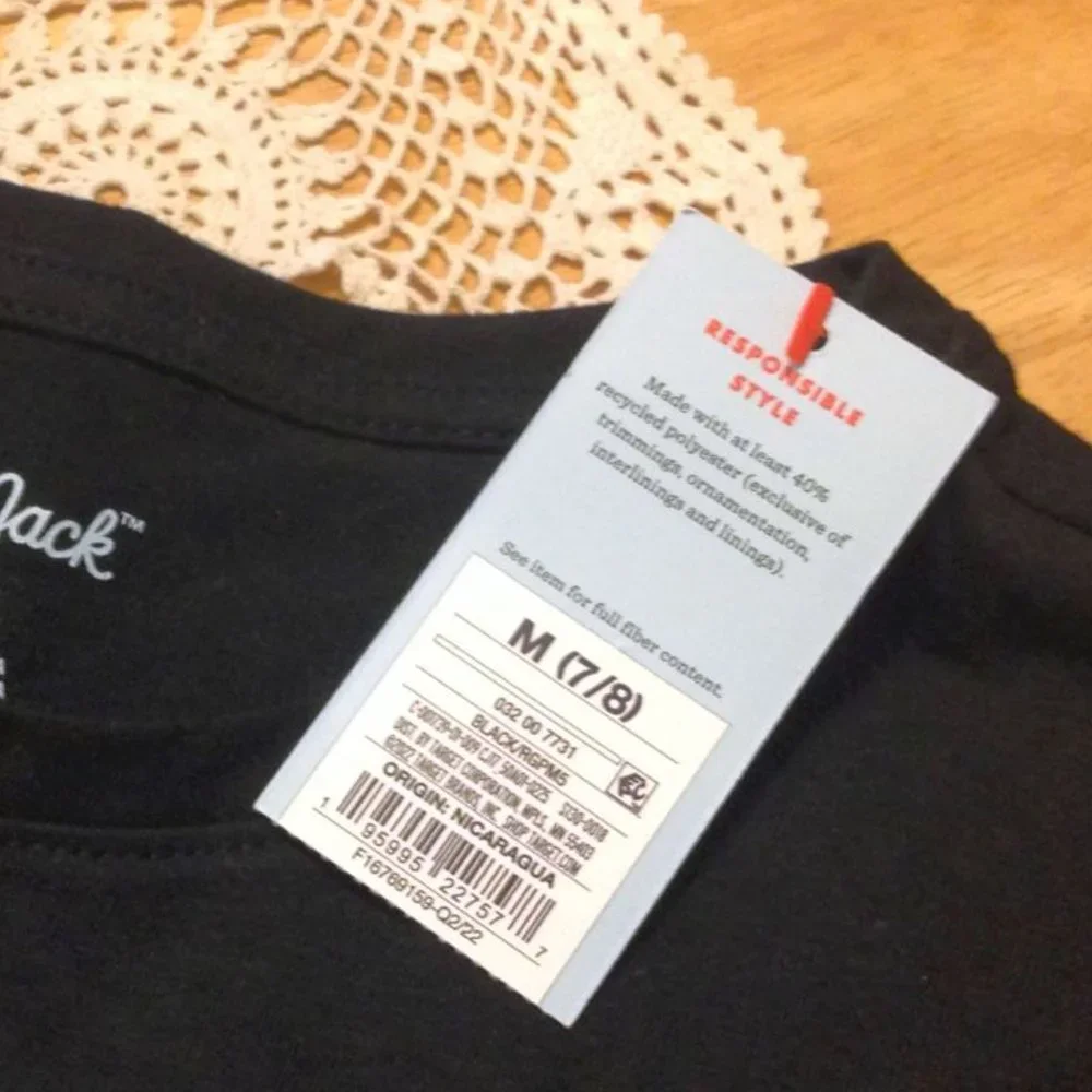 Cat & Jack tee set, girls size 7/8
